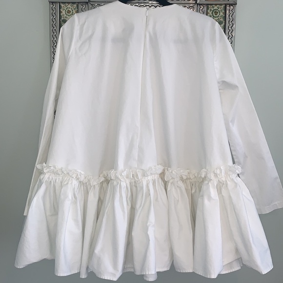 ASOS Dramatic Ruffle Bell Dress/Top Long Sleeve - Picture 8 of 10